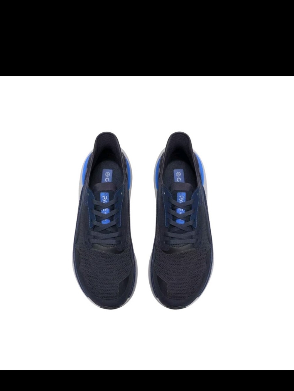 Clarks Pace Men's Navy APMA Approved Men's Walking Shoes Podiatrist Approved - Picture 5 of 8